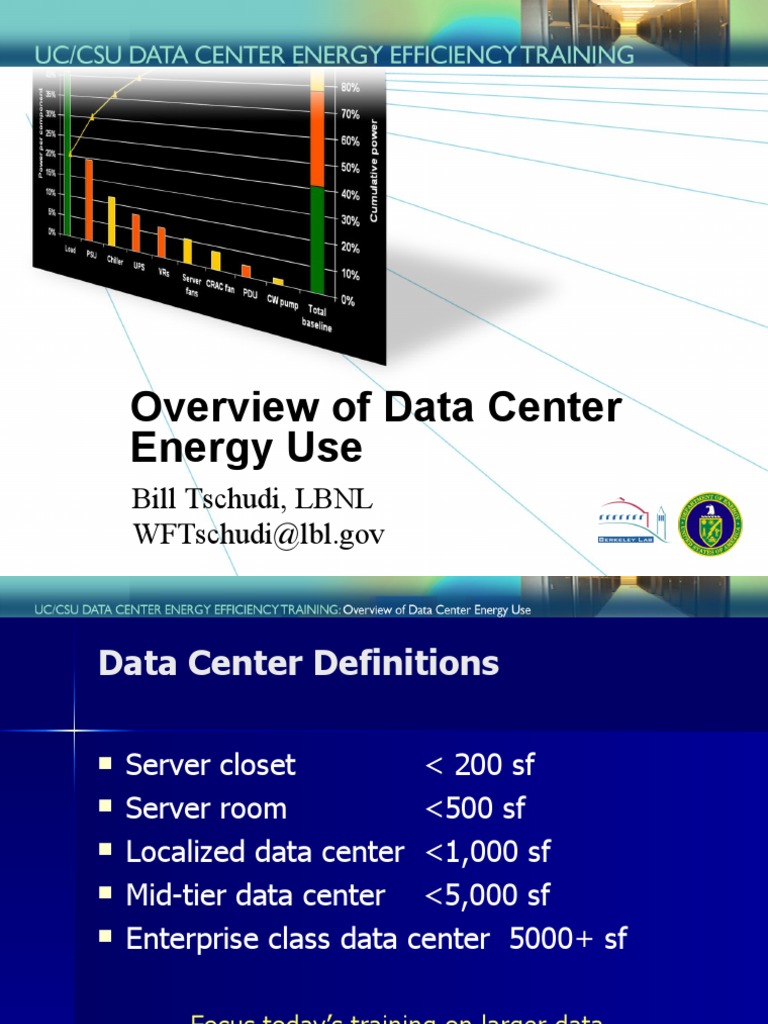 Data Center Energy Efficiency Overview | PDF | Data Center | Nature
