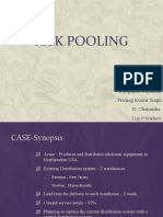 Risk Pooling: Presented By: Subhas Kar Piyaparna Majumdar Pradeep Kumar Singh D. Charmisha Lini P Mathew
