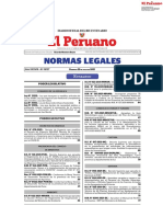 Normas legales del 25 de julio de 2021