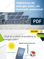 Fluke Hablemos de Energía Solar, Un Mercado Potencial