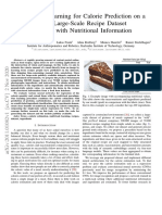 Multi-Task Learning For Calorie Prediction On A Novel Large-Scale Recipe Dataset Enriched With Nutritional Information