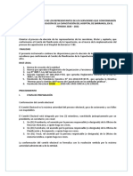 Modelo de BASES PARA ELECCIÓN DEL REPRESENTANTE DE LOS TRABAJADORES PDP HBC
