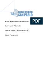 Alfredo Zamora-Presupuesto de Producción