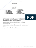 Chemie Heterogene Stoffgemische