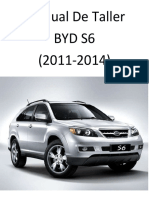 Byd S6 (2011-2014) Manual de Taller