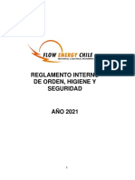 Reglamento Interno Empresas Contratistas FECH 2021