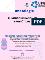 Alimentos Funcionais Próbioticos