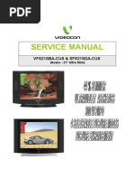 Service Manual Us21' Vfs21sba & Sfs21sda