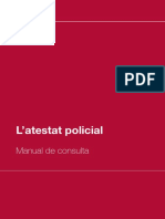 L Atestat Policial. Manual de Consulta