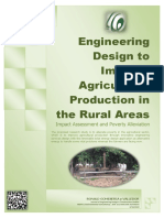 Engineering Design To Improve The Agricultural Production in The Rural Areas