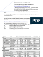 List N: Disinfectants For Use Against Sars-Cov-2