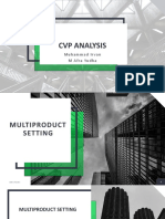 CVP Analysis: Muhammad Irvan M Afra Yudha