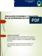 Evaluacion de Proy. Inversion