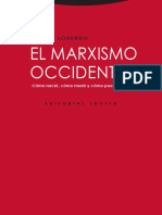 Domenico Losurdo - El Marxismo Occidental. Cómo Nació, Cómo Murió y Cómo Puede Resucitar