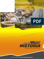 Plantilla Brochure Digital - Gastronomía