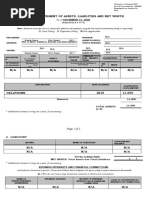 SALN Form 2017 Downloadable Word and PDF File