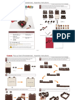 Pop-Up Card (Chocolate-Box) : Assembly Instructions