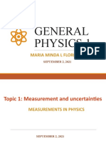 Measurement in Physics Sept 2,2021