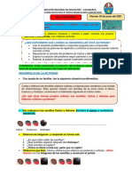 VIERNES 18 DE JUNIO - MATEMÁTICA Patrones