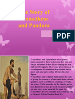 The Story of Prometheus and Pandora (35 characters