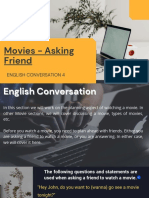 English Conversation 4 Movies - Asking FriendEnglish 