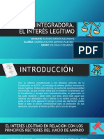 Actividad Integradora. El Interés Legítimo