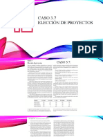 Caso 3.7 _Elección de proyectos