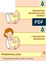 Resusitasi Neonatus Dan STABLE PDF