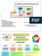 Mapa Conceptual de Principios Del Método de Las 5S