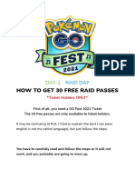 GO Fest 2021 - DAY2: How To Get 30 FREE RAID PASSES