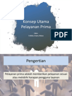 Konsep Pelayanan Prima