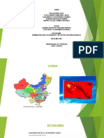 Cultura Economía Regional - China