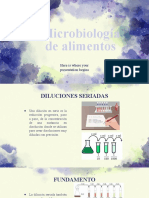 Microbiologia de Alimentos DEFINICION