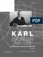 Karl Brunner o El Urbanismo Como Ciencia Del Detalle