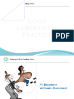 Good Laboratory Practice: Reference Lab For Drinking Water