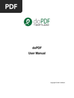 Dopdf User Manual