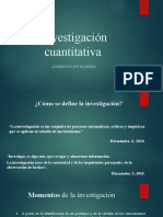 Caracteristicas Investigación Cuantitativa