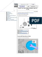 Bt50 Front Oil Seal Replacement (MZ-CD 3.2 I5)