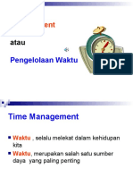 Time Management: Pengelolaan Waktu