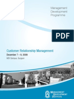 Brochure On Customer Relationship Management