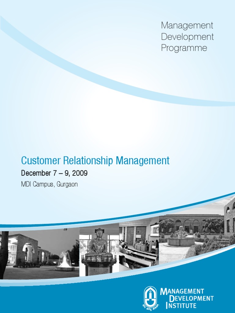 Customer Relationship Management Workshop | PDF | Master Of Business ...