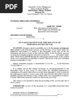 Ex Parte Motion For The Issuance of Subpoena Duces Tecum Re Figeuroa Case