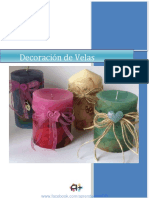 Decoración de velas