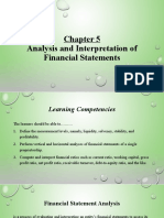 Analysis and Interpretation of Financial Statements
