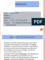 Phonology Defined