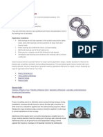 Application of Bearings: Buyers Guide