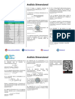 Análisis Dimensional - Ejercicios Resueltos PDF