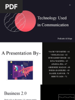 Technology Used in Communication