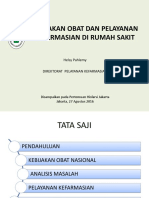 Kebijakan Obat Dan Pelayanan Kefarmasian Di Rumah Sakit