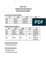 Jadwal Acara